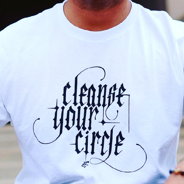Cleanse Your Circle (White) Tee