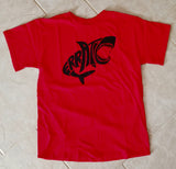 Erratic Shark Tee (Red)