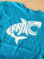 Erratic Shark Tee (Turquoise)