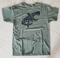 Erratic Shark Tee (Military Green)