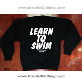 Erratic Shark (Learn To Swim) Crewneck