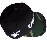 VINYL - Black / Camo Snapback hat