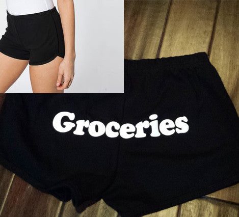 Groceries Shorts (Black/Black)